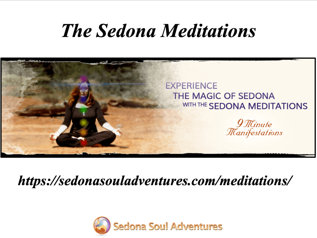 the sedona meditations
